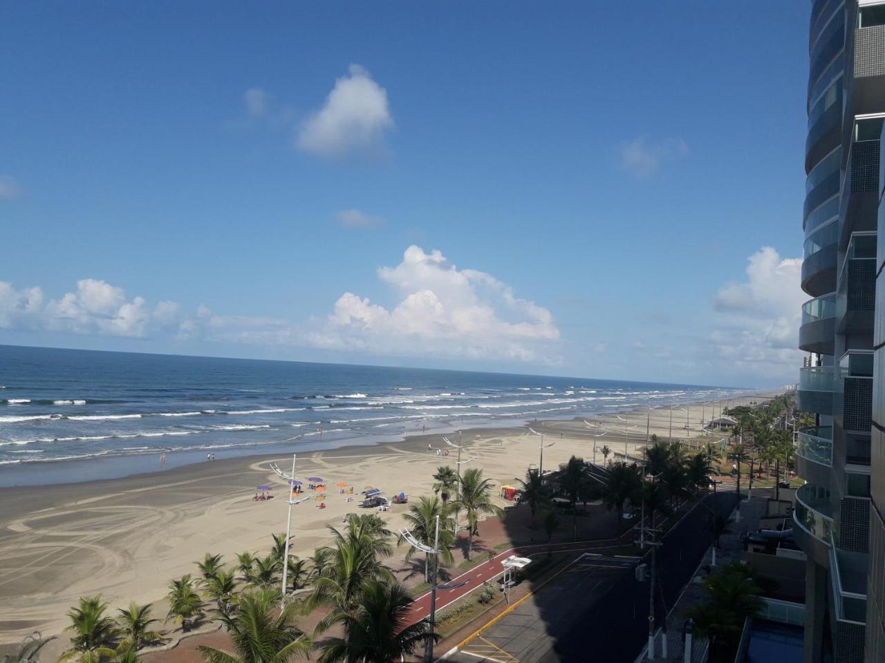 Hotel Apartamento De Frente O Mar Praia Grande Solemar Exteriér fotografie