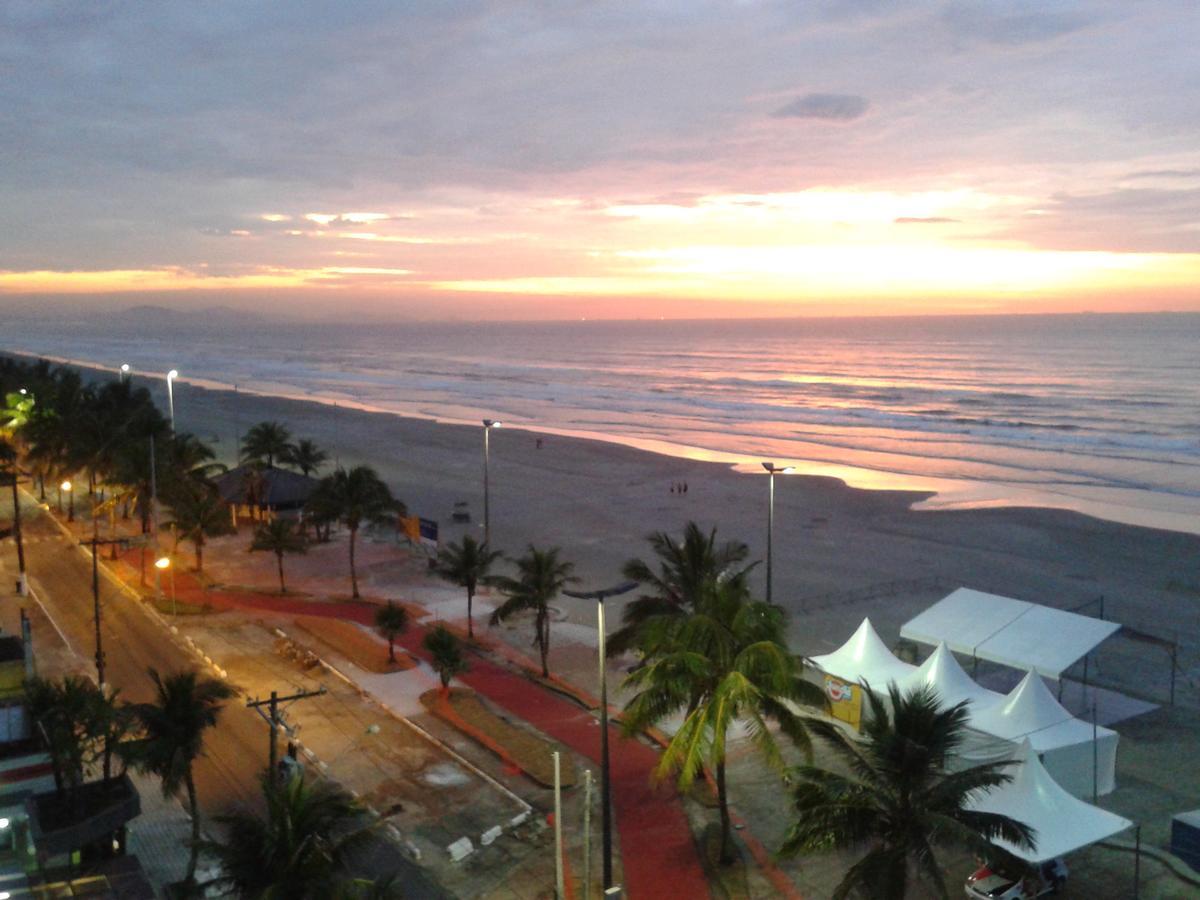 Hotel Apartamento De Frente O Mar Praia Grande Solemar Exteriér fotografie